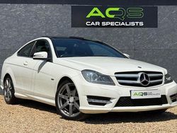 White Used 2011 Mercedes C220 AMG Coupe | £5,495 (Expensive)