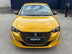 Yellow Used 2023 Peugeot e-208 Allure+ Hatchback | £12,775 (Good price)