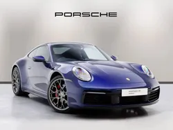 Gentian blue metallic Used 2021 Porsche 911 Carrera 4S | £94,950