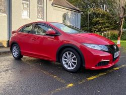 Red Used 2014 Honda Civic S Hatchback | £4,995 (Fair price)
