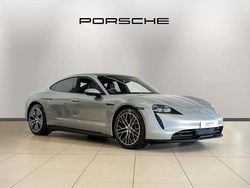 Silver Used 2021 Porsche Taycan Sedan | £48,290 (Fair price)