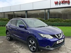 Ink blue Used 2016 Nissan Qashqai N-Connecta SUV | £11,495 (Fair price)
