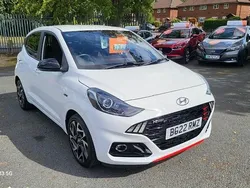 White Used 2022 Hyundai i10 N Line Hatchback | £13,295 (Fair price)