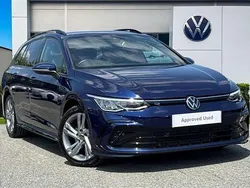 Blue Used 2024 VW Golf VIII R-line Estate | £25,555 (Fair price)
