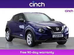 Blue Used 2021 Nissan Juke N-Connecta SUV | £14,999 (Fair price)