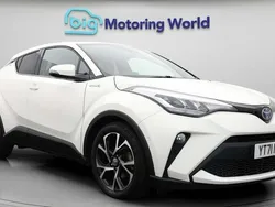 White Used 2021 Toyota C-HR Design SUV | £17,600 (Fair price)