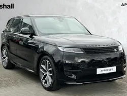 Metallic santorini black Used 2024 Land Rover Range Rover Sport Autobiography SUV | £96,530 (Expensive)