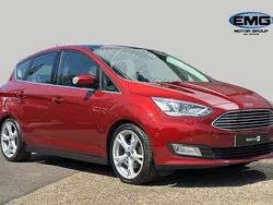 Red Used 2016 Ford C-MAX Titanium X MPV | £9,899 (Fair price)