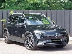 Black Used 2022 Mercedes EQB350 AMG Line Premium SUV | £28,498 (Fair price)