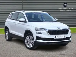 White Used 2022 Skoda Karoq SE Drive SUV | £17,997 (Fair price)