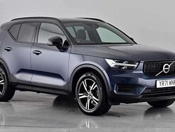 Denim blue Used 2021 Volvo XC40 R-Design SUV | £23,850 (Fair price)