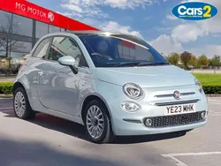 Green Used 2022 Fiat 500 Dolcevita Hatchback | £10,640 (Fair price)