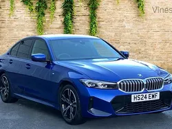 Blue Used 2024 BMW 320 M Sport | £32,495 (Fair price)
