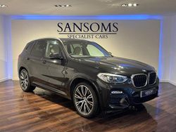 Black Used 2018 BMW X3 M Sport SUV | £27,799 (Fair price)