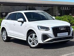 White Used 2025 Audi Q2 S-Line SUV | £25,790 (A bit pricey)