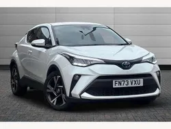 White Used 2023 Toyota C-HR Design SUV | £22,350 (Fair price)