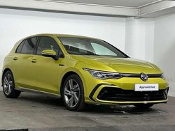 Yellow Used 2020 VW Golf VIII R-line Hatchback | £21,995 (Fair price)