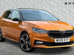 Phoenix orange metallic black magic pearl effect Used 2025 Skoda Fabia Monte Carlo Hatchback | £21,301 (Expensive)