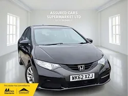 Black Used 2012 Honda Civic SE Hatchback | £3,985 (Super price)