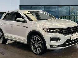 Silver Used 2021 VW T-Roc R-line SUV | £22,115 (Fair price)