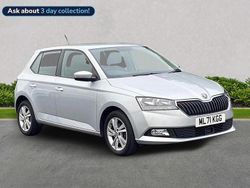 Silver Used 2021 Skoda Fabia SE Hatchback | £10,980 (Fair price)