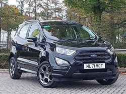 Black Used 2022 Ford Ecosport ST-Line SUV | £13,998 (Fair price)