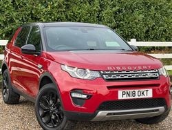 Red Used 2018 Land Rover Discovery Sport HSE SUV | £13,495 (Good price)
