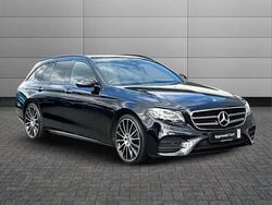Black Used 2019 Mercedes E220 AMG line Estate | £26,995 (Expensive)