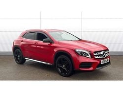 Red Used 2019 Mercedes GLA180 AMG line SUV | £17,830 (Fair price)