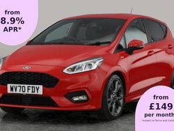 Red Used 2020 Ford Fiesta ST-Line X Hatchback | £11,243 (Fair price)