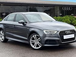 Grey Used 2018 Audi A3 S-Line Sedan | £15,990 (Good price)
