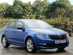 Race blue metallic Used 2020 Skoda Octavia SE L Hatchback | £15,490 (Fair price)