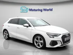 White Used 2022 Audi A3 Sportback S-Line Hatchback | £19,300 (Good price)