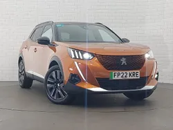 Orange Used 2022 Peugeot e-2008 Premium SUV | £14,498 (A bit pricey)
