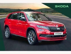 Red Used 2019 Skoda Kodiaq vRS SUV | £25,995 (Fair price)
