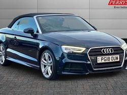 Used 2018 Audi A3 Cabriolet S-Line Cabriolet | £15,975 (Fair price)