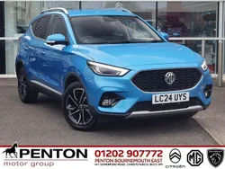 Blue Used 2024 MG ZS Exclusive Sedan | £14,490 (Fair price)