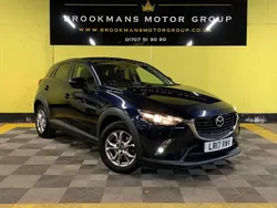 Blue Used 2017 Mazda CX-3 SUV | £7,495 (Good price)