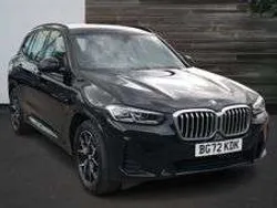 Black Used 2022 BMW X3 M Sport SUV | £33,990 (Fair price)