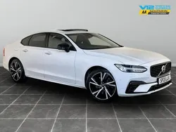 White Used 2021 Volvo S90 R-Design Sedan | £18,695 (Super price)