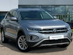 Pyrite silver metallic Used 2024 VW T-Roc Style SUV | £25,999 (Fair price)