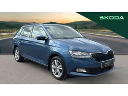 Blue Used 2021 Skoda Fabia SE Estate | £12,316 (Fair price)