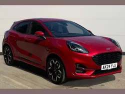 Red Used 2024 Ford Puma ST-Line X SUV | £20,654 (A bit pricey)