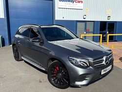 Grey Used 2017 Mercedes GLC220 AMG Line Premium Estate | £16,295 (Fair price)