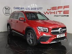 Red Used 2021 Mercedes GLB200 AMG line SUV | £25,988 (Good price)