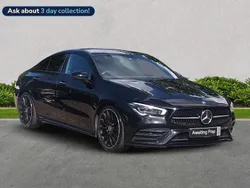 Black Used 2023 Mercedes CLA180 AMG Line Premium Plus Sedan | £27,679 (A bit pricey)