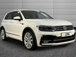 White Used 2019 VW Tiguan R-line SUV | £19,650 (Good price)