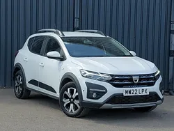 White Used 2022 Dacia Sandero Prestige Hatchback | £13,998 (A bit pricey)