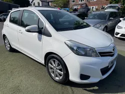 White Used 2012 Toyota Yaris Hatchback | £3,500 (Fair price)