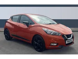 Orange Used 2018 Nissan Micra Acenta+ Hatchback | £8,657 (Fair price)